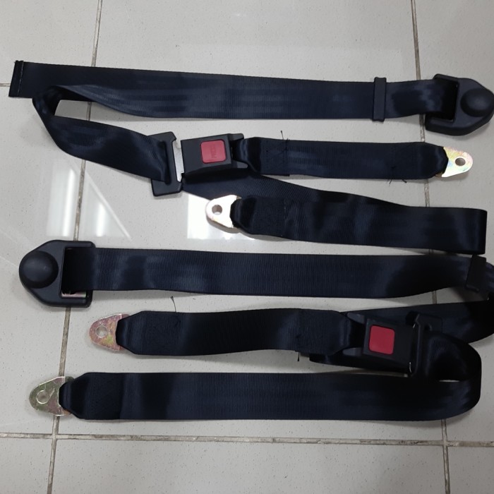 Safety belt mobil manual 3 point per set Lazada Indonesia