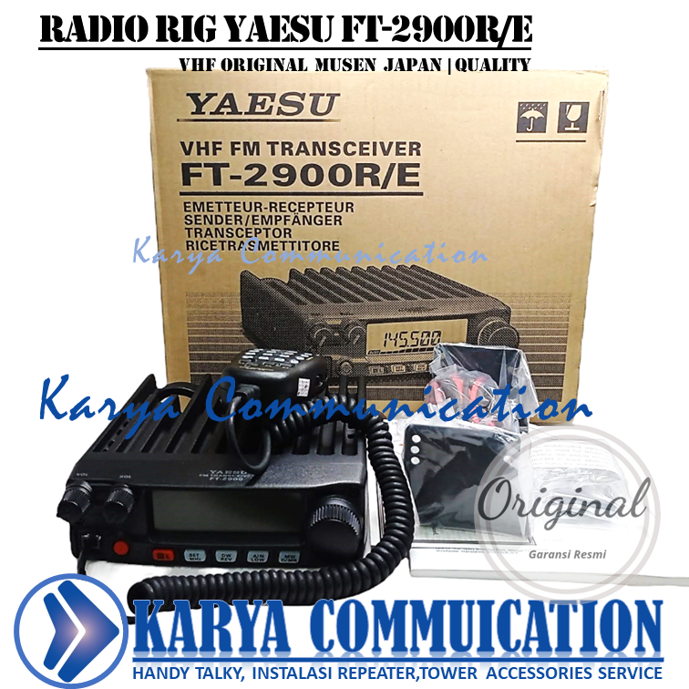 RIG YAESU FT2900R/E ORIGINAL MUSEN JAPAN Lazada Indonesia