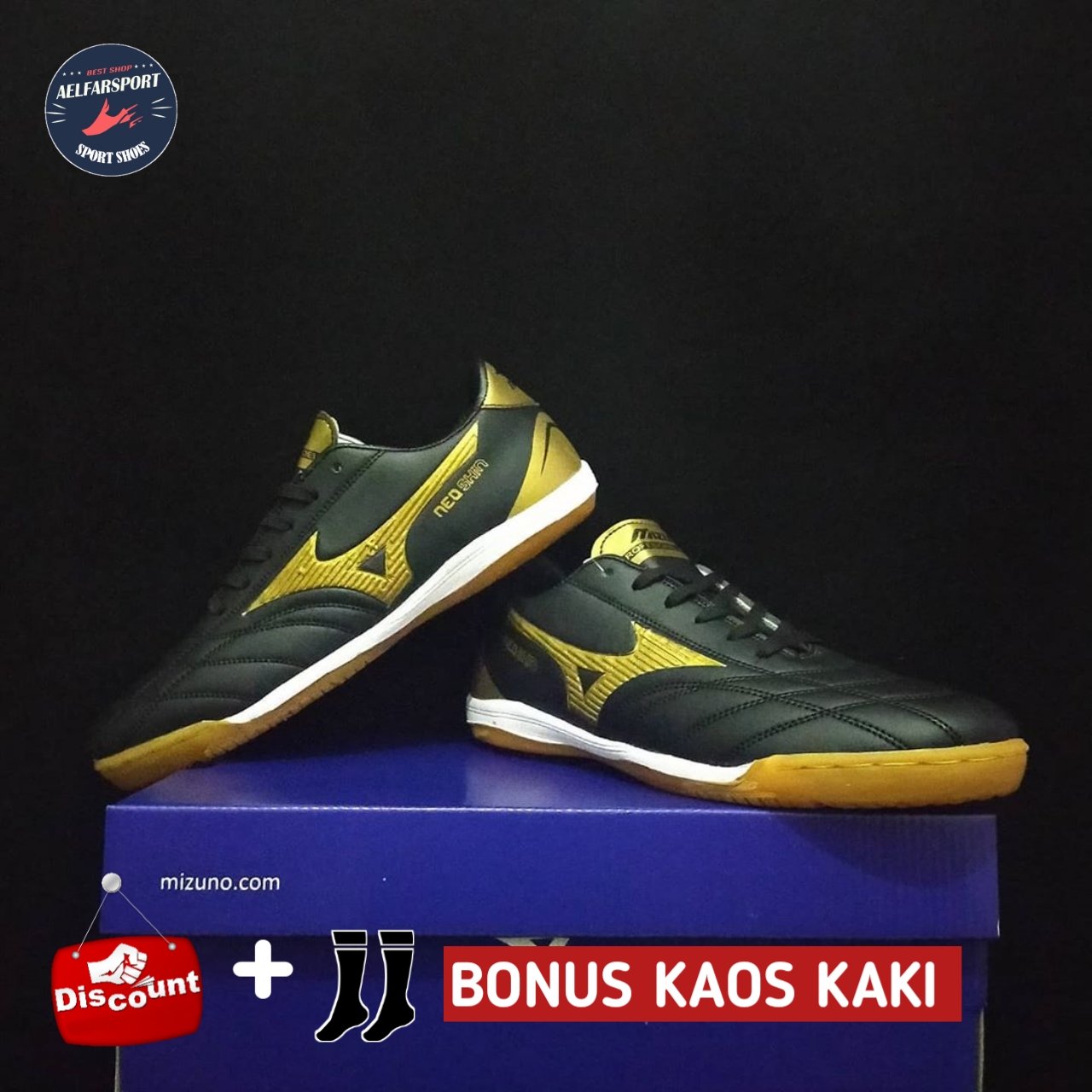 sepatu futsal mizuno original