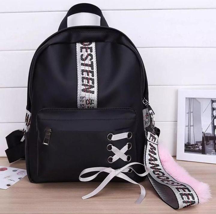 mini nylon backpack purse