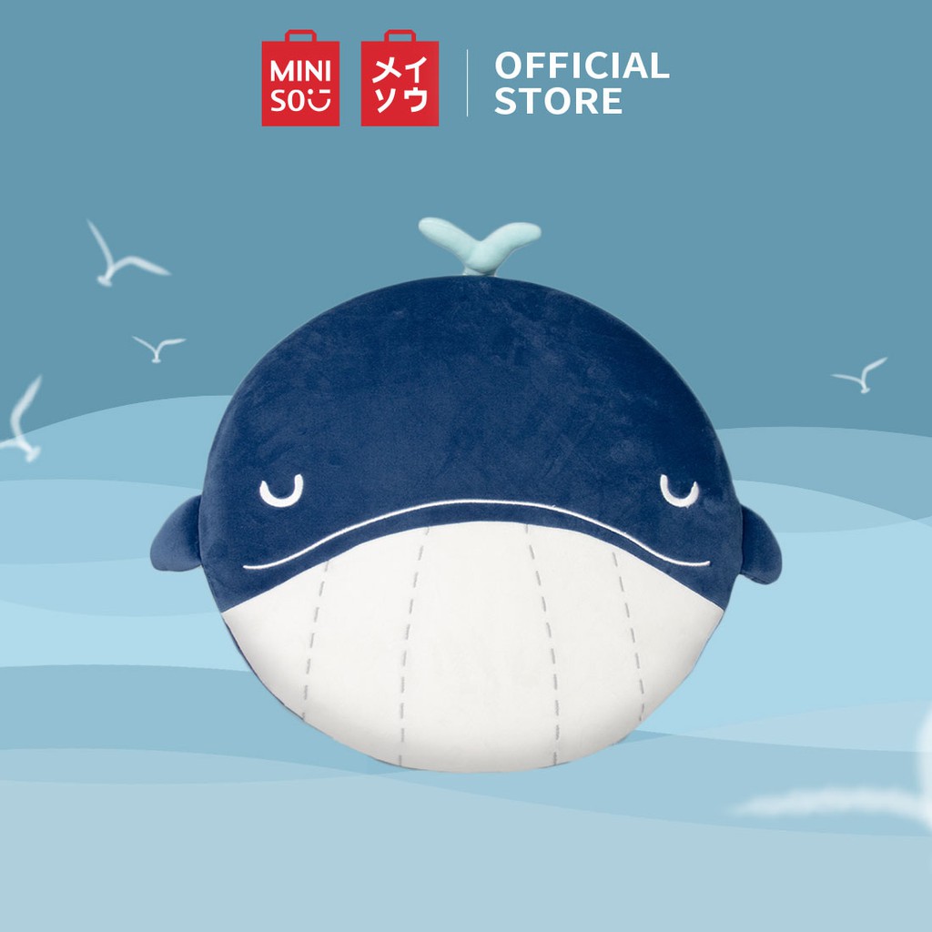 miniso whale pillow