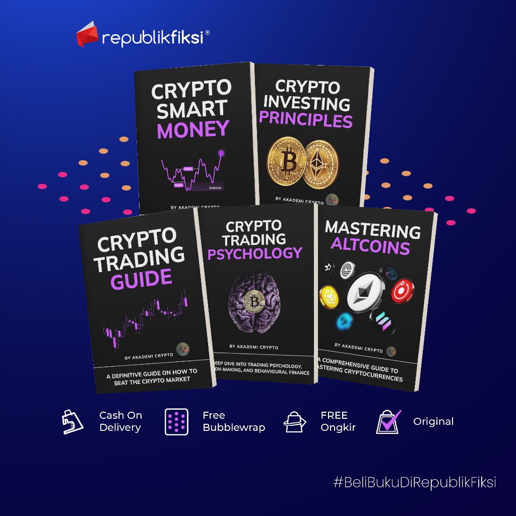 Buku Crypto Series By Akademi Crypto - Akademi Uang Digital | Lazada  Indonesia