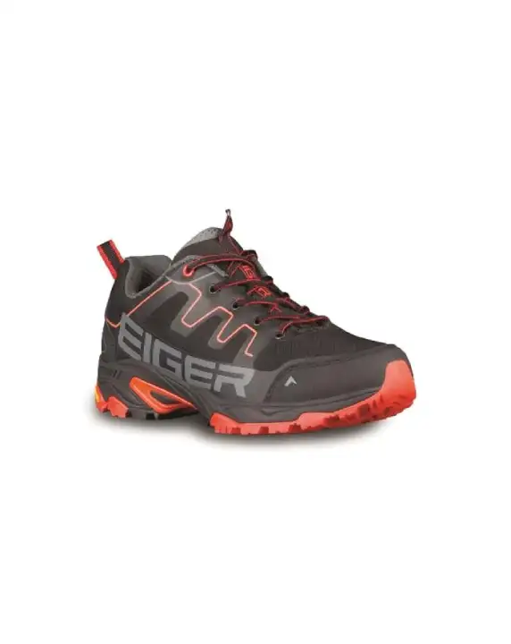 Sepatu Eiger Pulse Trail Run Man Shoes Black Orange 910003606 Original Lazada Indonesia