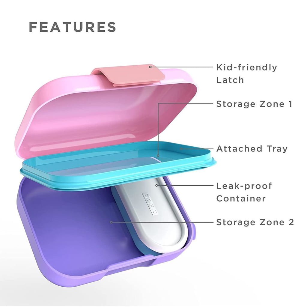 READY STOCK ZOKU NEAT BENTO JUNIOR JR / TEMPAT MAKAN / TEMPAT BEKAL