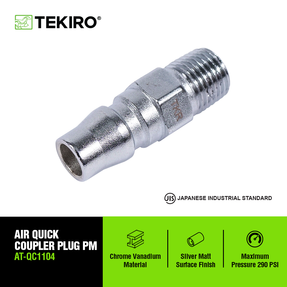 TEKIRO AIR QUICK COUPLER PLUG 20 PM / COUPLER / TOOLS / ALAT PERKAKAS ...