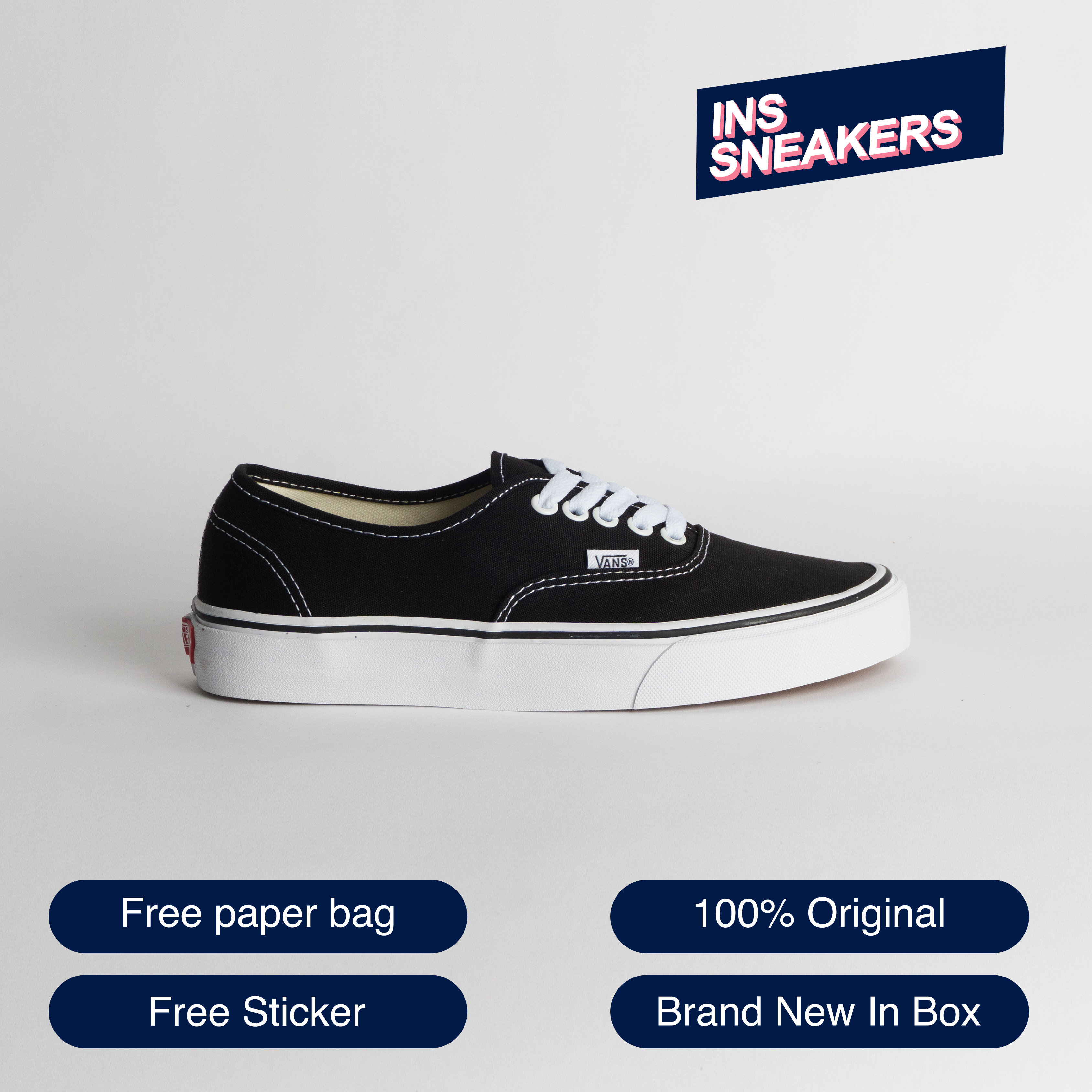vans classic black mens