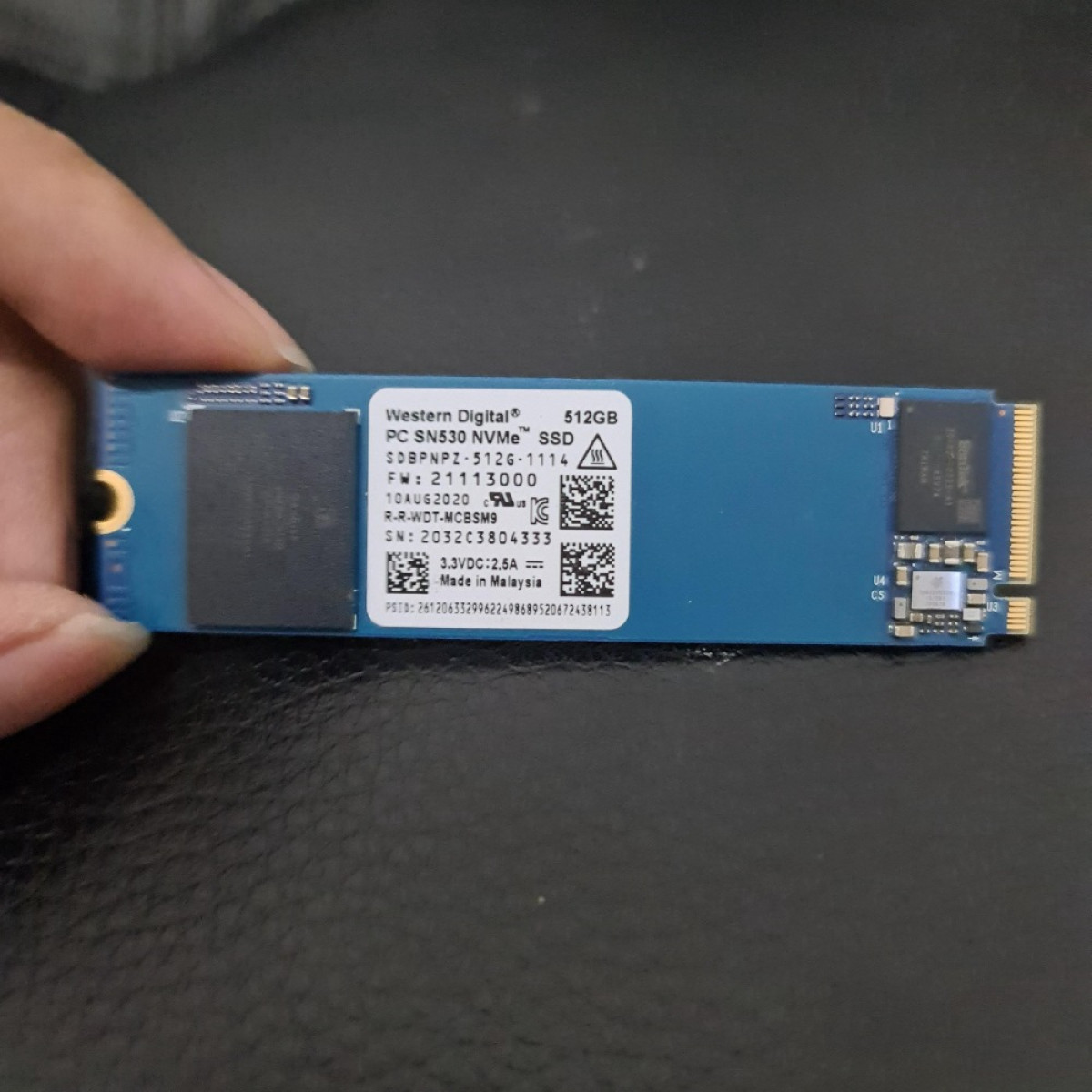 Nvme Pcie Western Digital Ch Sn530 WD CH SN530 1TB 2230 SSD NVMe