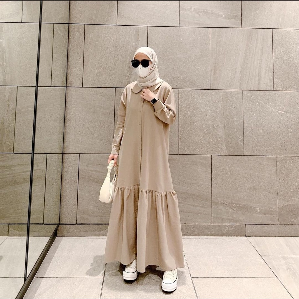 style hijab gamis casual