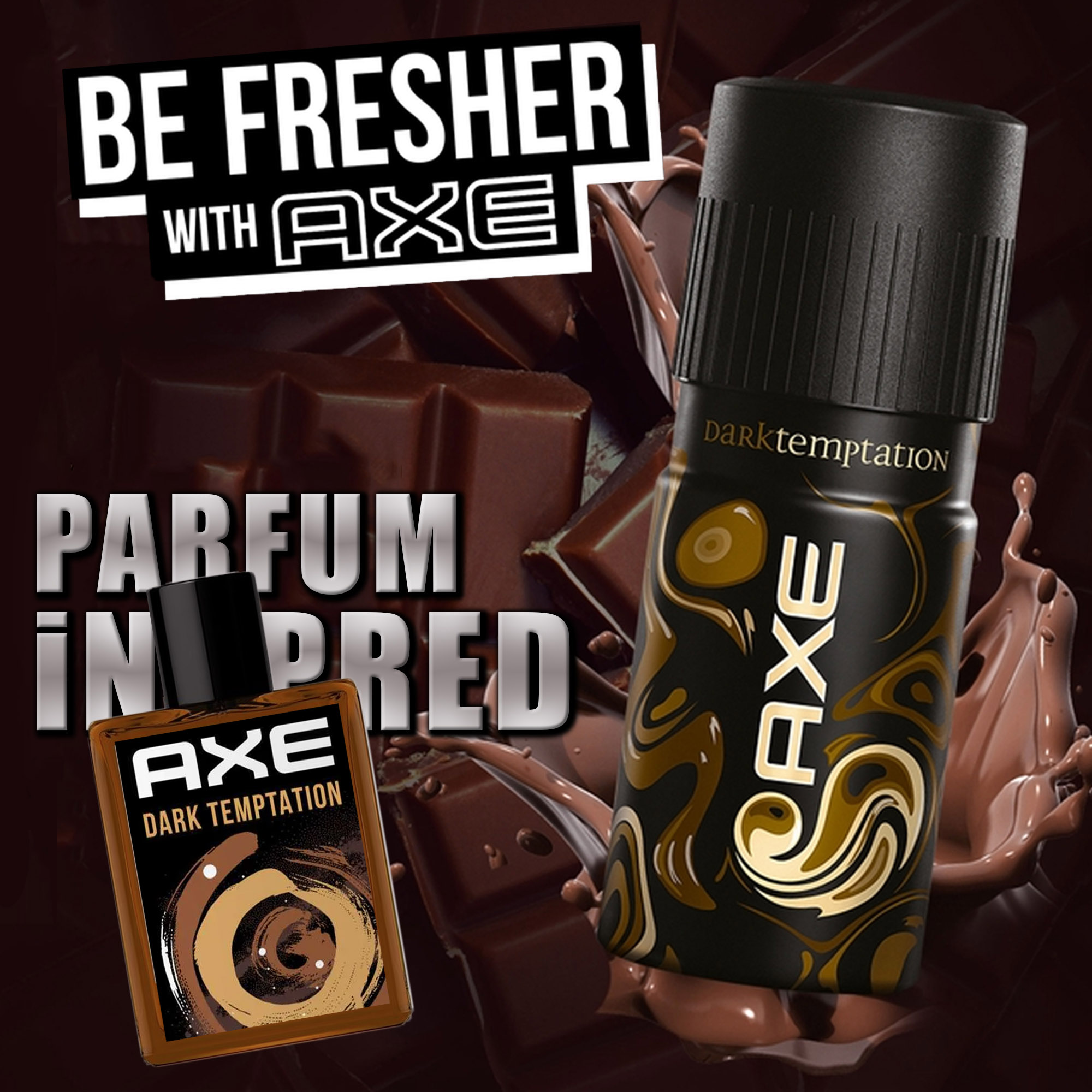 BELI 1 GRATIS 2 - PARFUM AXE COKLAT - Parfum Axe Pria Wangi - Parfum