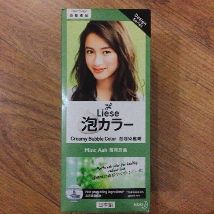 Liese creamy bubble hair color mint ash Lazada Indonesia