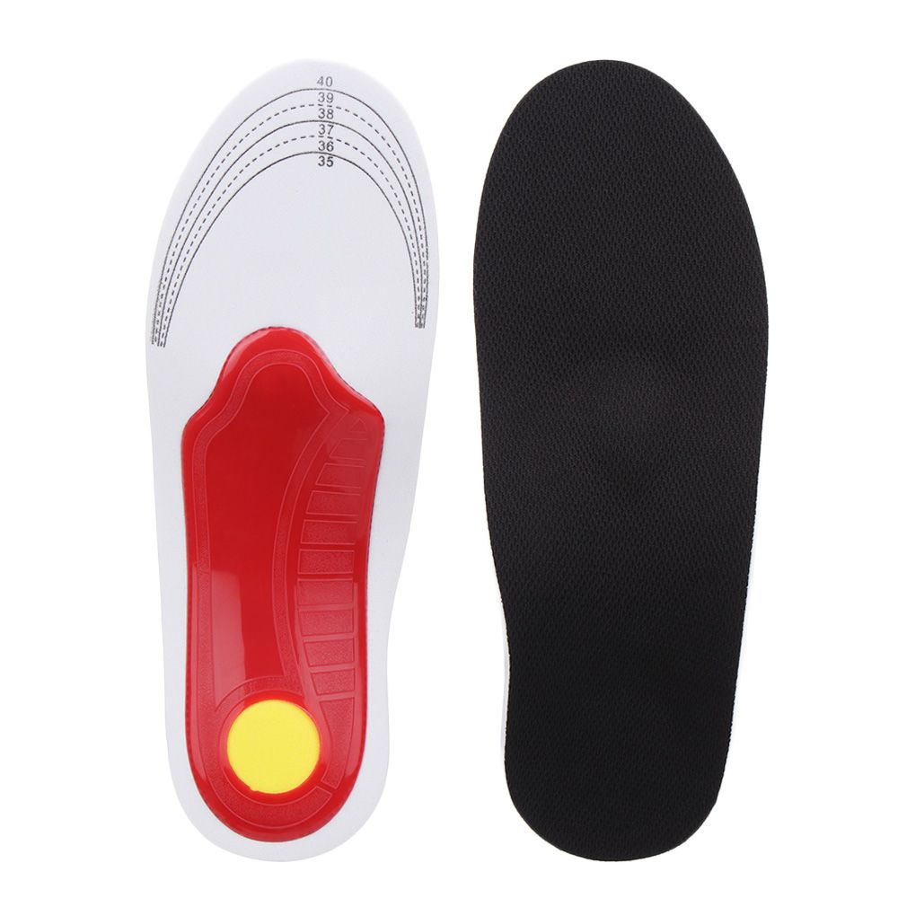 CHUAN 3D High Women Men Foot Pain Varus Orthotic Insole Orthopedic ...