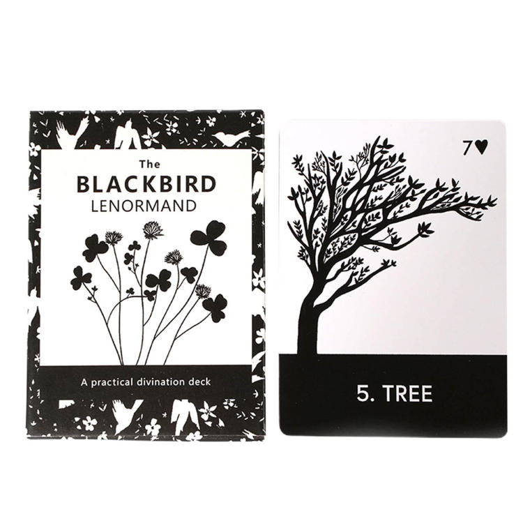 The Blackbird Lenormand Tarot Cards English Version 36 Oracle
