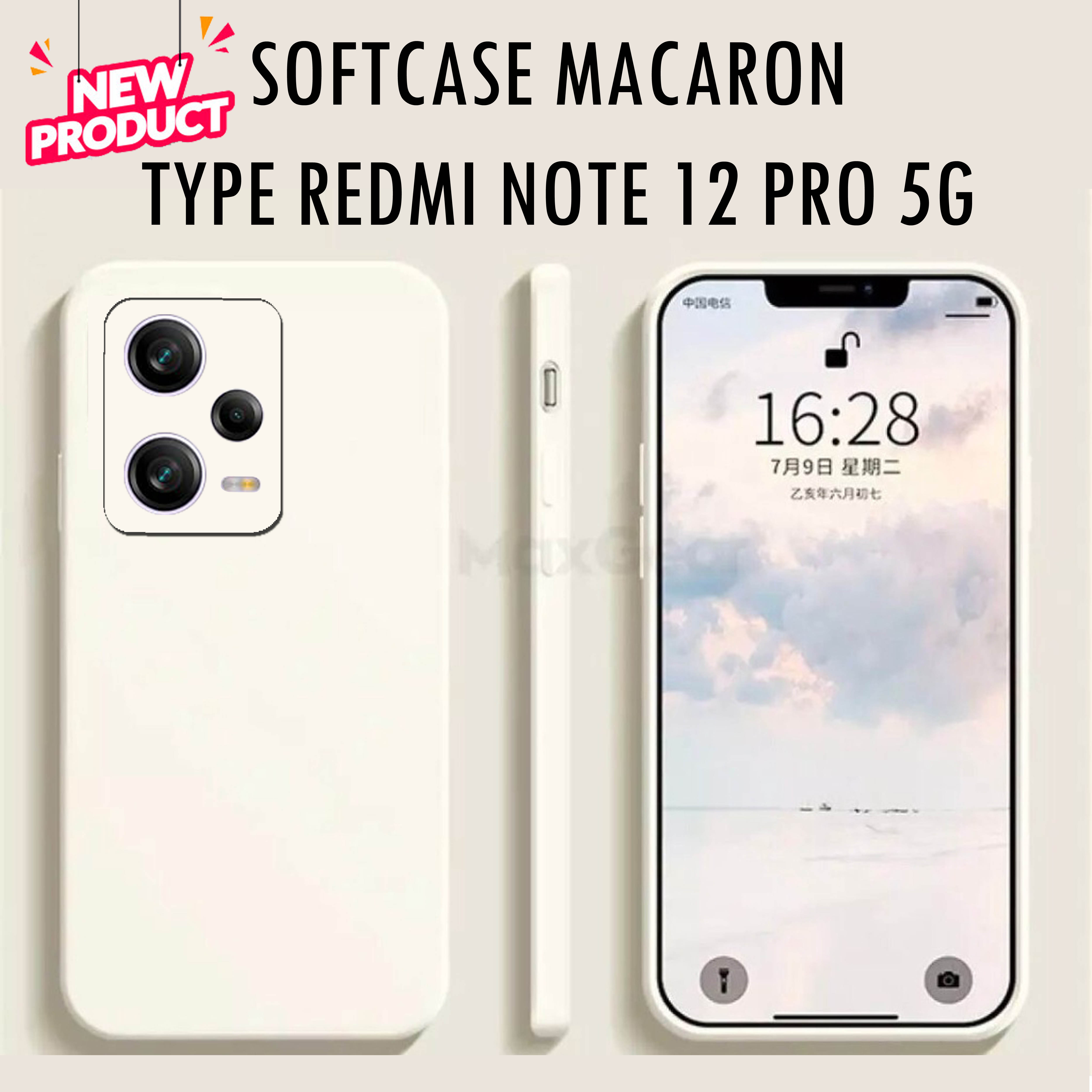 Softcase Macaron For Type REDMI NOTE 12 PRO Case Macaron Case Hp