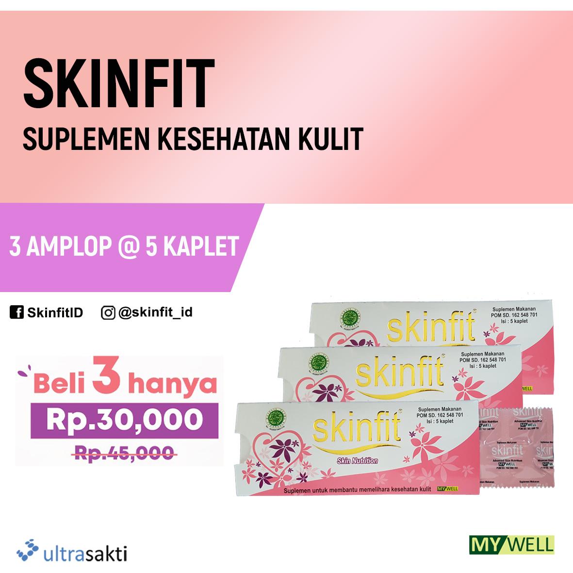 Paket Hemat 3 Amplop Skinfit Free Tas Lipat