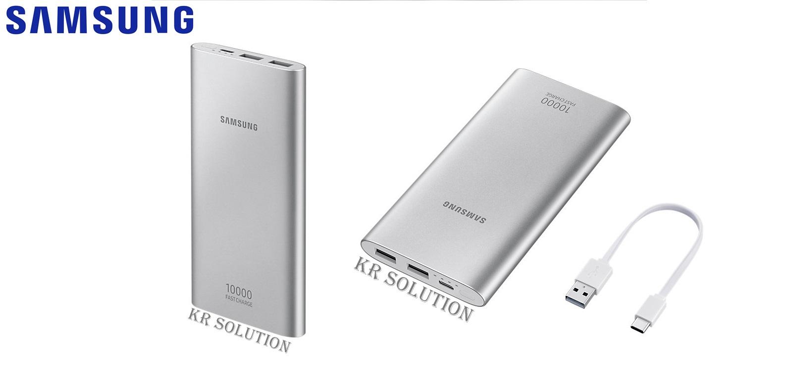 Samsung Battery Pack Fast Charge 10000 mAh Type-C Power Bank Samsung 10000 mAh Fast Charge Type-C TAM Original - Silver