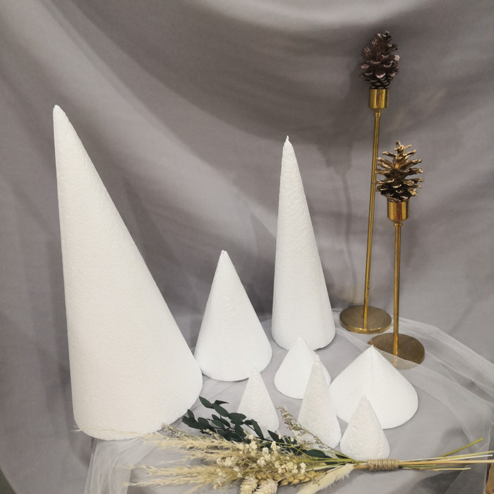 Kerucut T20 D15 Cone Dummy Cake Styrofoam /Gabus /Sterofoam Lazada