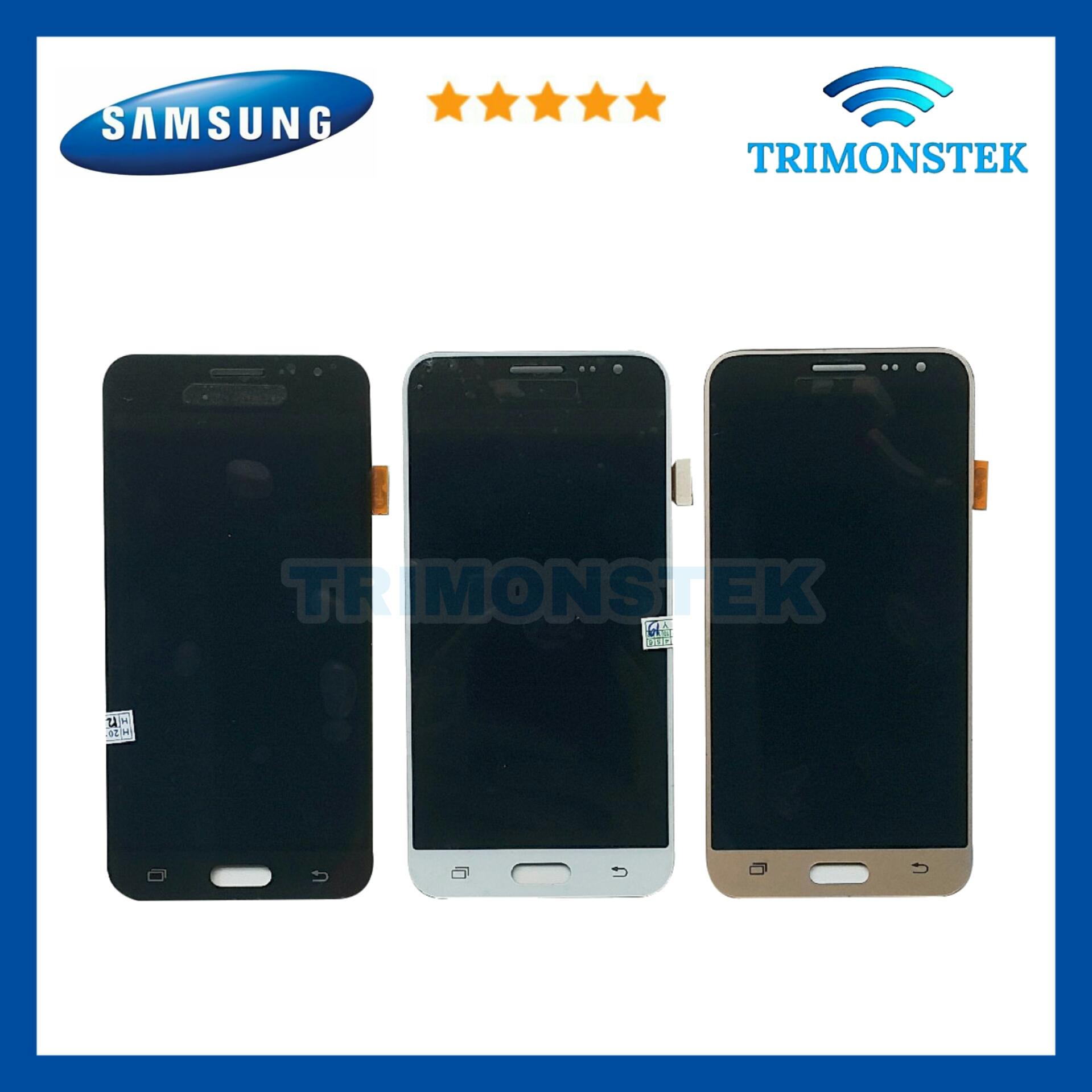 Lcd + Touchscreen Samsung Galaxy J3 2015 2016 J300 J320 J320G AA+ Non Kontras Original