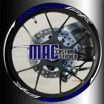 Conan Design Aksesoris Cutting Sticker Velg Honda Sonic 1 Conan