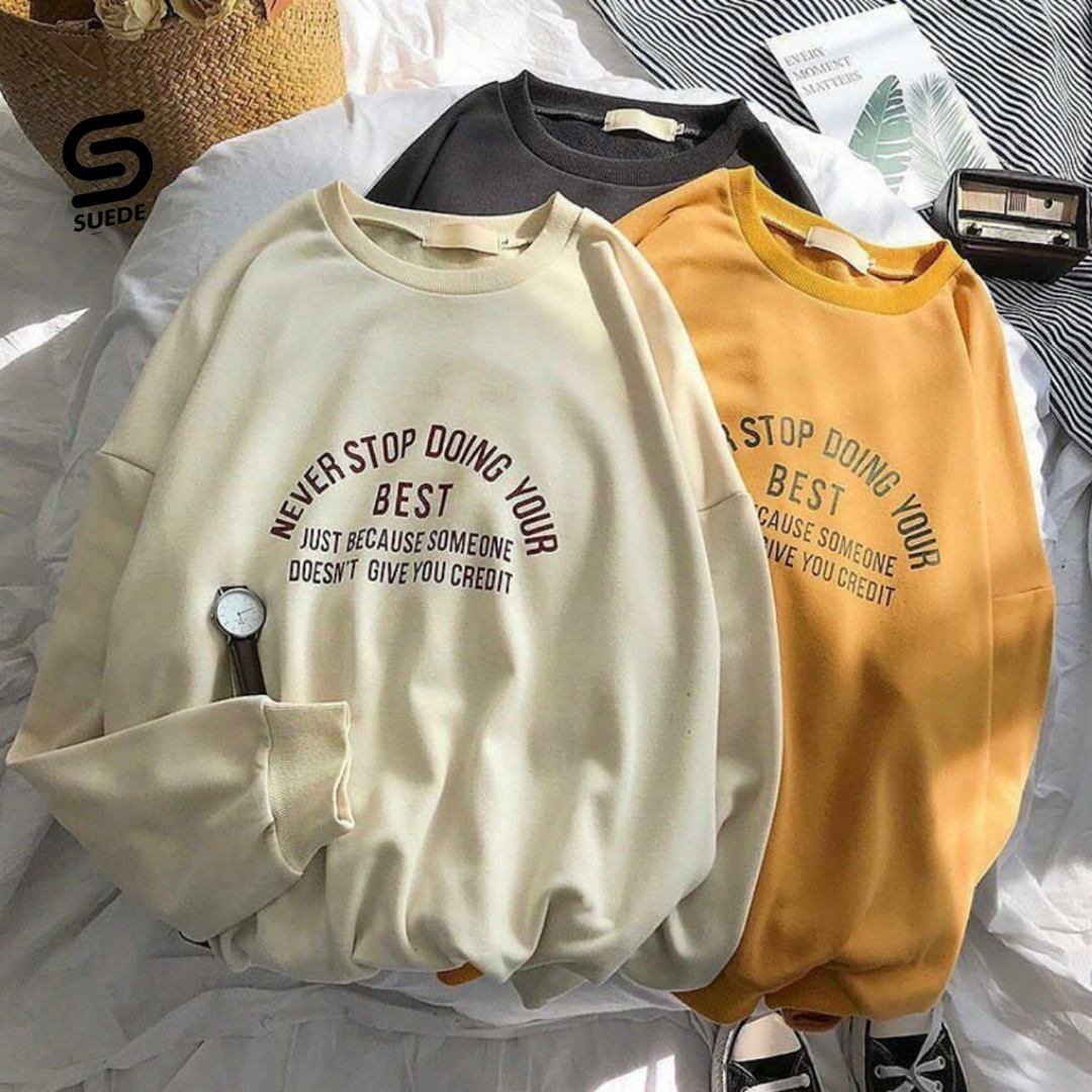 Sweater wanita terbaru best - sweater 