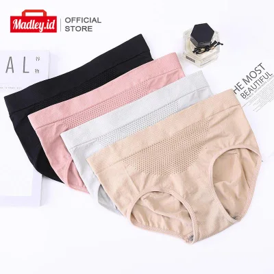Madley Celana Dalam Seamless Import Wanita Sutra Mulus 3D Underwear Menstruasi Seksi CD02 Bisa Bayar Di Tempat