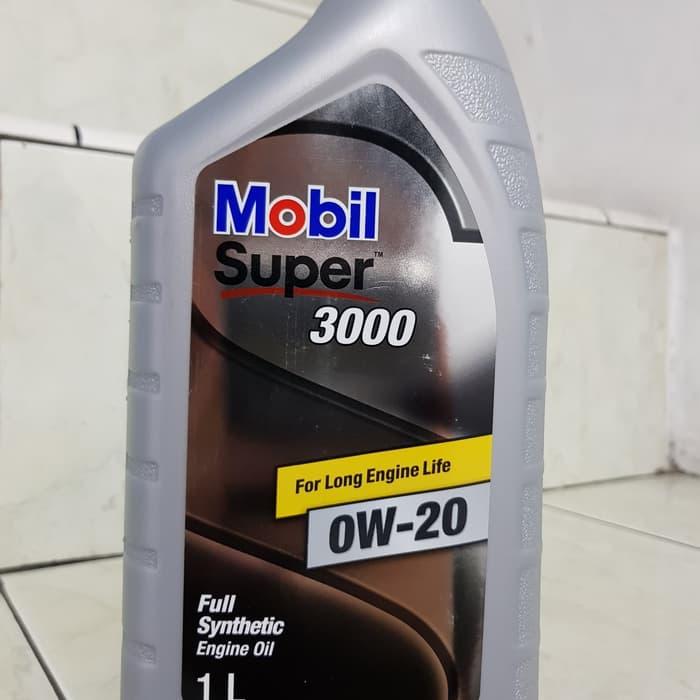 Oli Mobil Super 3000 SAE 0W-20 SN GF-5 Full Synthetic Made In Korea 1L