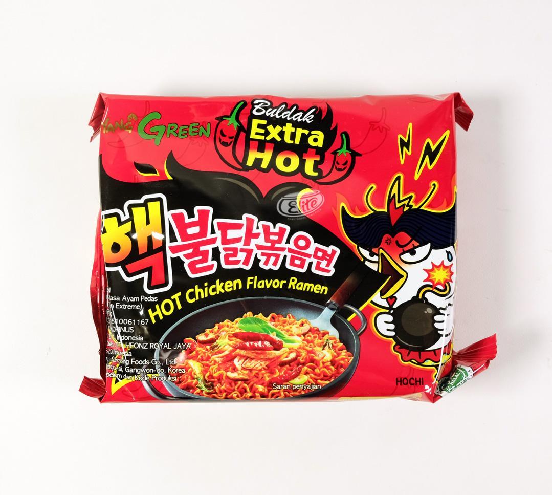 Samyang Buldak Extra Hot Nuklir / Nuclear Extreme - Hot Chicken Ramen 2x Spicy 140g