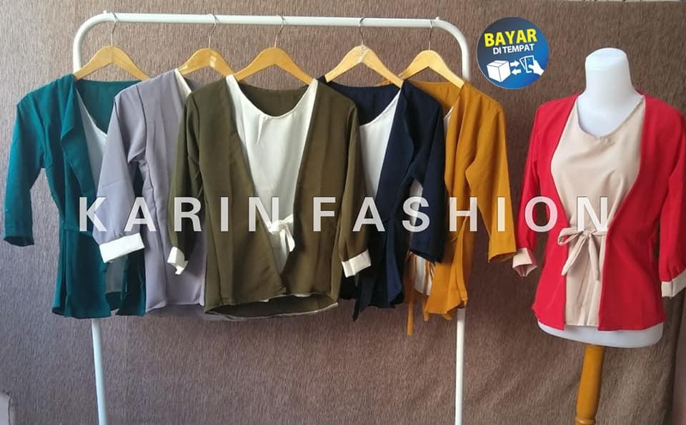 Atasan Baju Wanita Muslim Original Terbaru Supplier Top Termurah Pakaian T-Shirt Cewek Fashion Trendy Modis Kaos Kekinian 2019 / Atasan monalisa sabyan polos(Bayar Di Tempat)