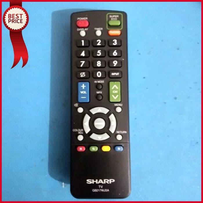 REMOTE REMOT TV LCD LED SHARP AQUOS GB217WJSA ORIGINALASLI