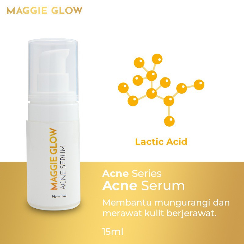 maggie glow acne