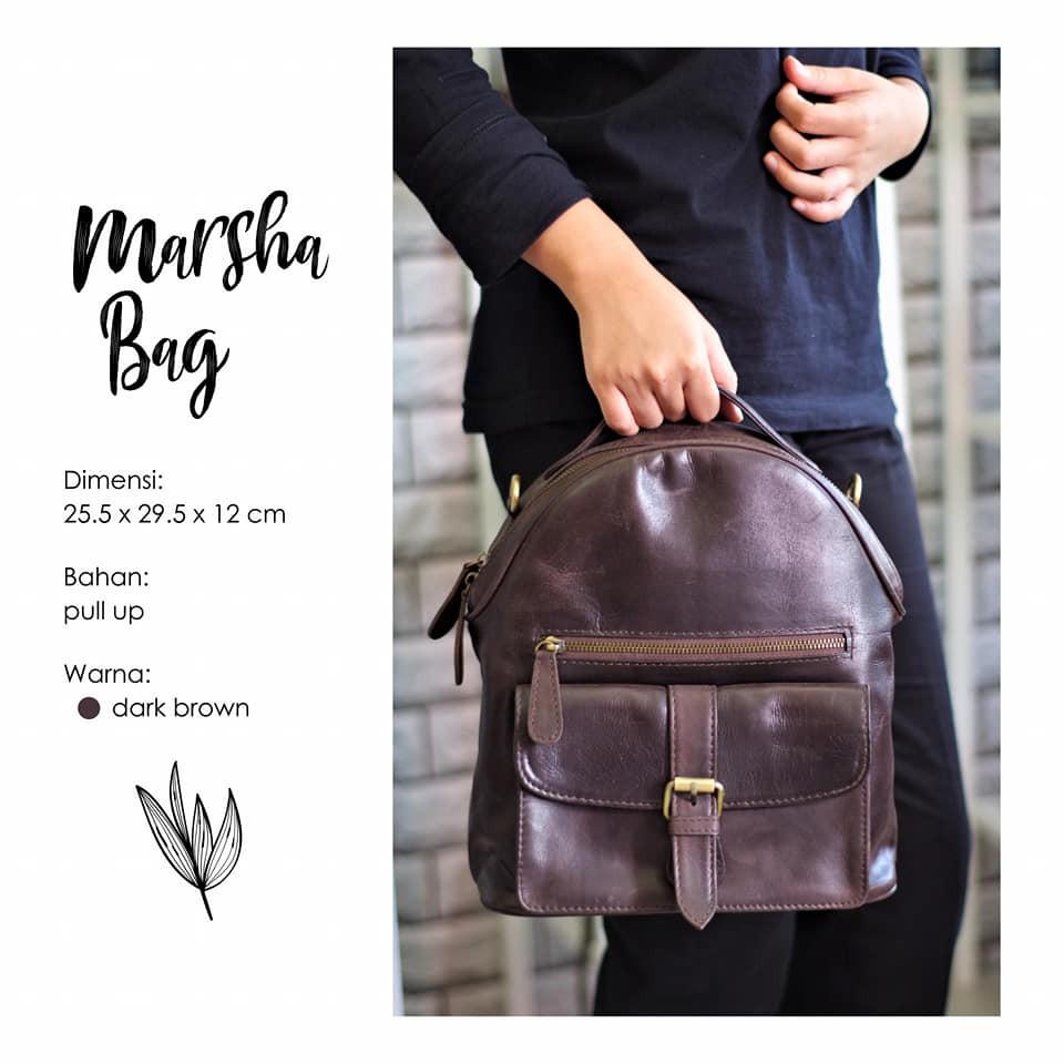 Marsha Bag Tas Kulit Asli | Lazada 