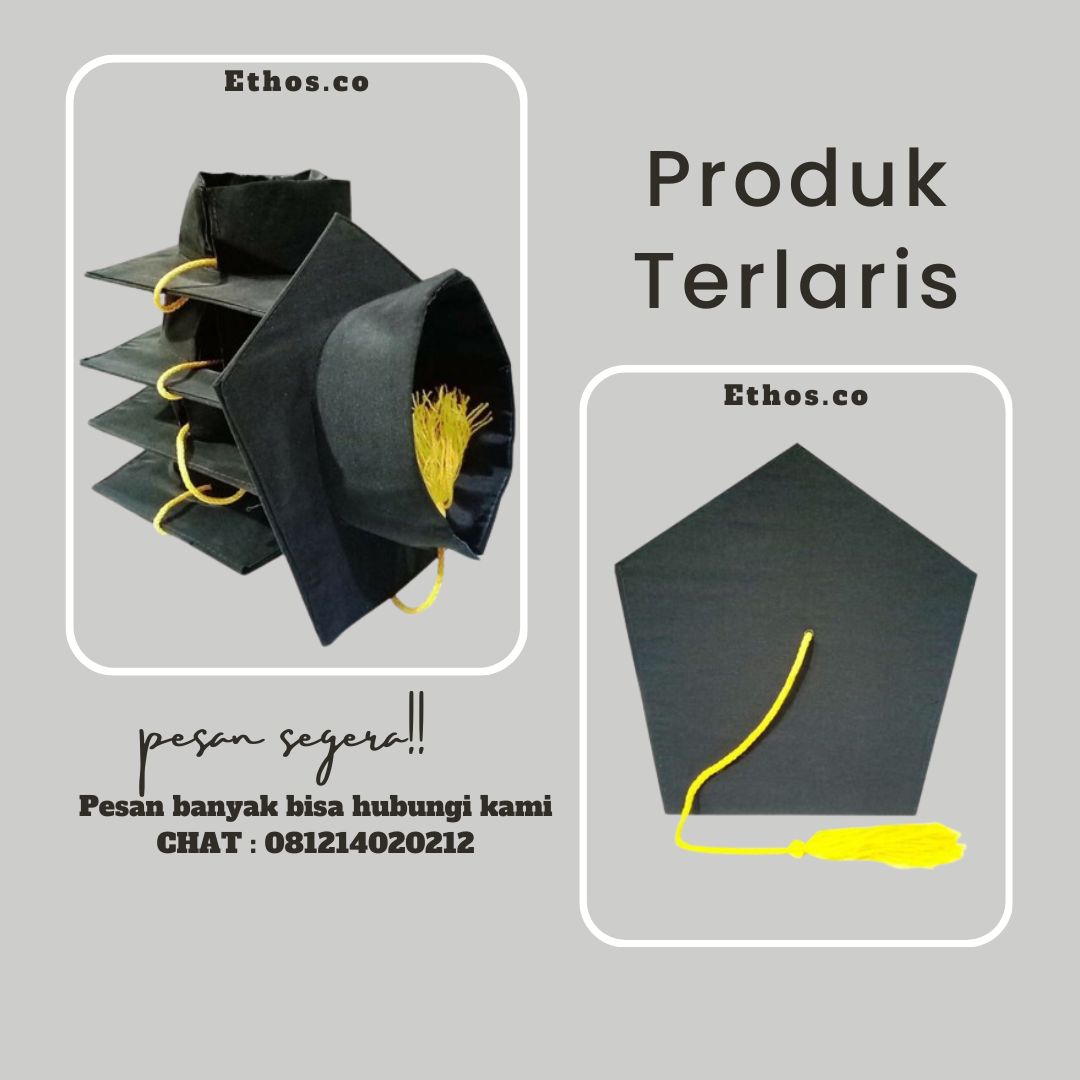 Topi Toga Wisuda | Toga Wisuda | Topi Sarjana | Topi Wisuda Balita. TK ...