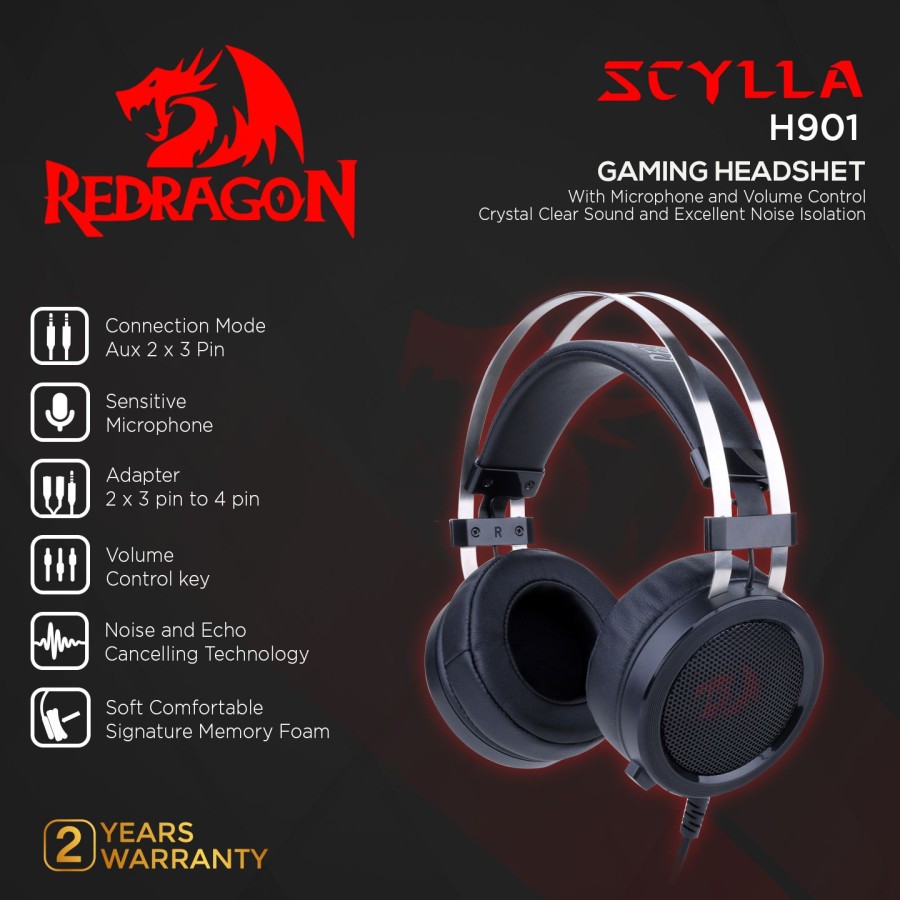 Jual Redragon H901 Scylla Terbaru - Jul 