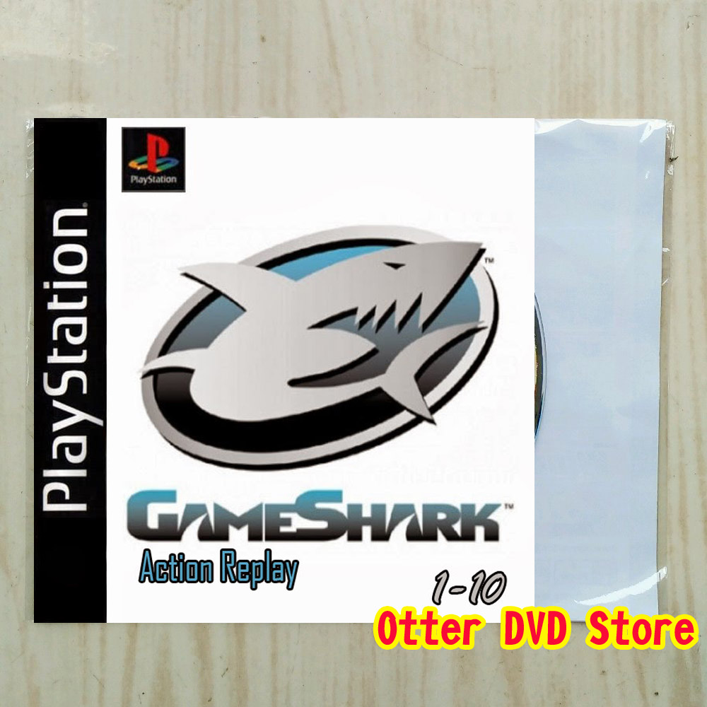 Jual Kaset ps1 game shark vol 1-10