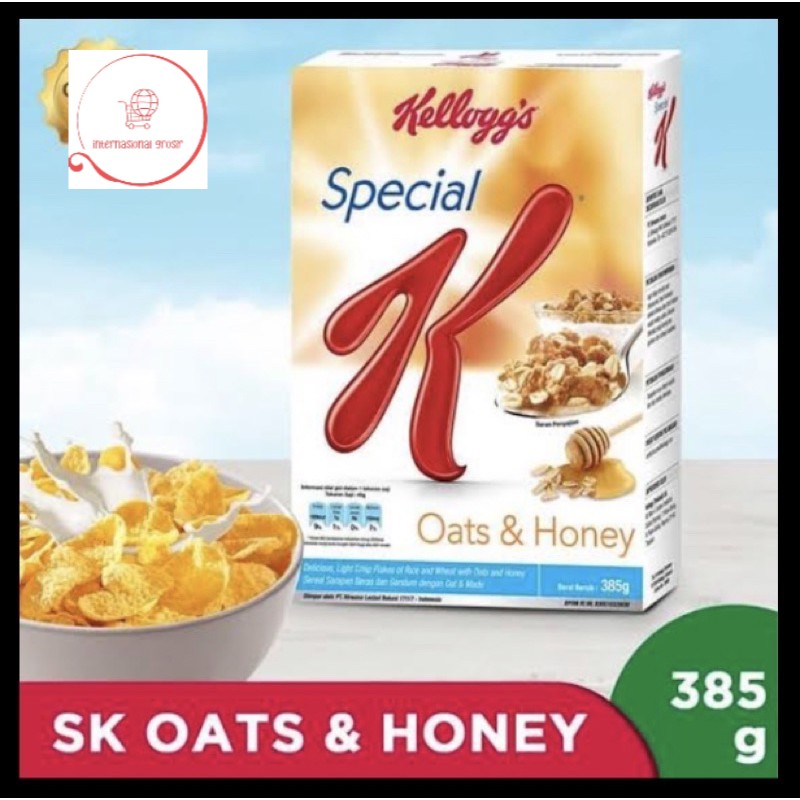 IG Kelloggs Special K Oats & Honey 385g Cereal Kellogg's Special K