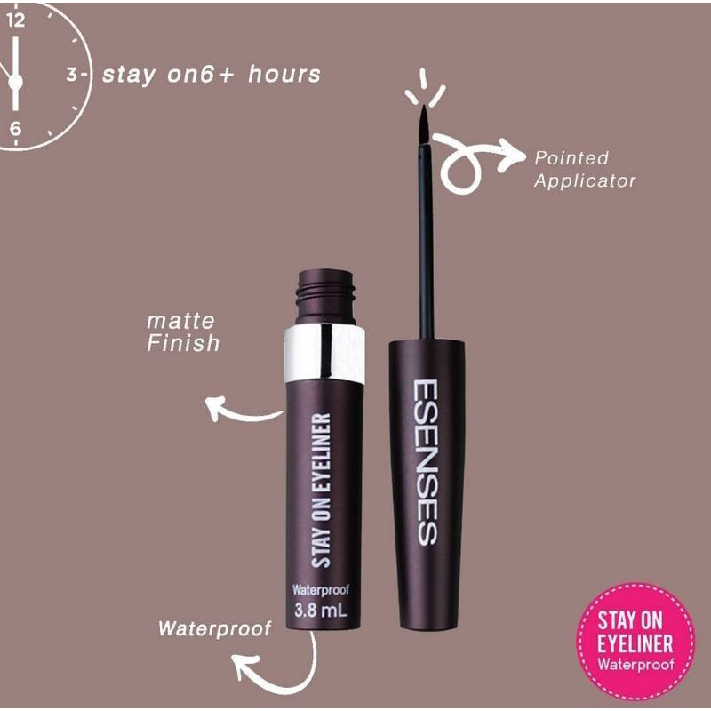 Paket ESENSES Maskara Eyeliner Waterproof Anti Air Lazada Indonesia
