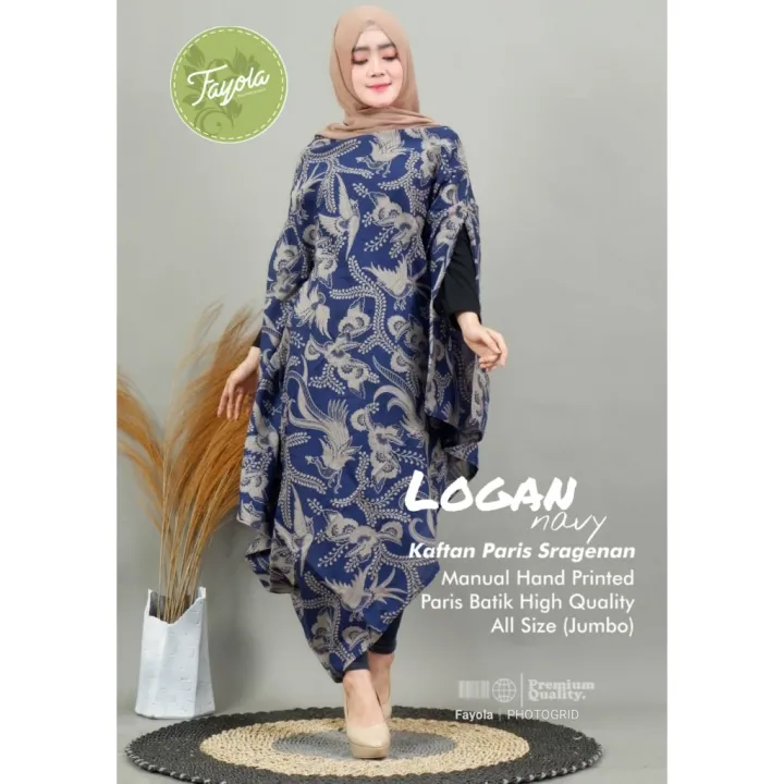 Ahjussi Model Baju Batik Kaftan Motif Logan Jumbo Ld 120 130 All Size Dewasa Tunik Kaftan Batik Modern Terbaru 2021 Bisa Cod Lazada Indonesia