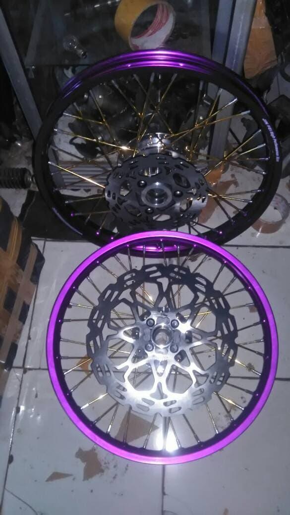 Pelek Jari Jari 17 Suzuki Satria Fu.