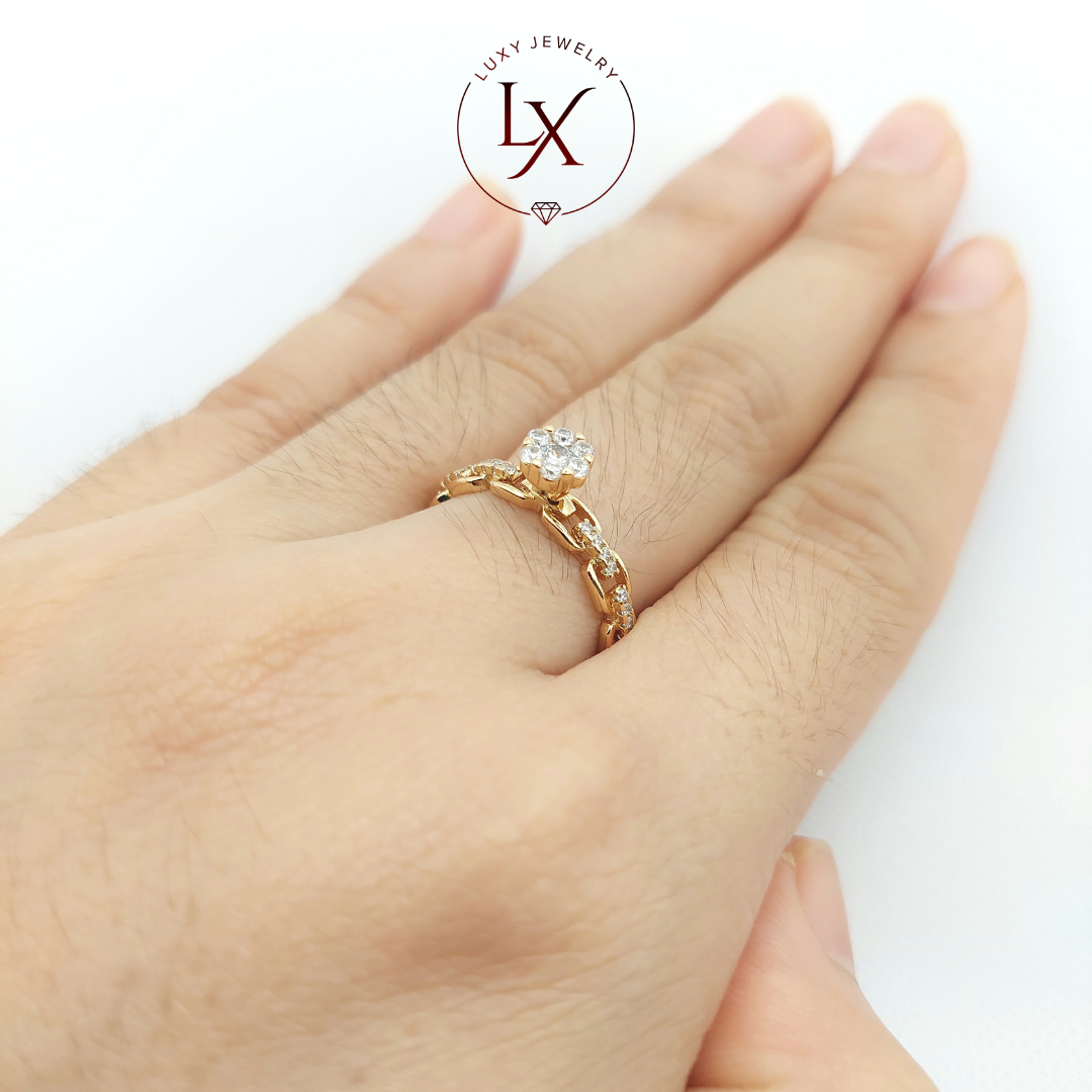 emhari cincin xuping gold permata motif bunga xuping 30