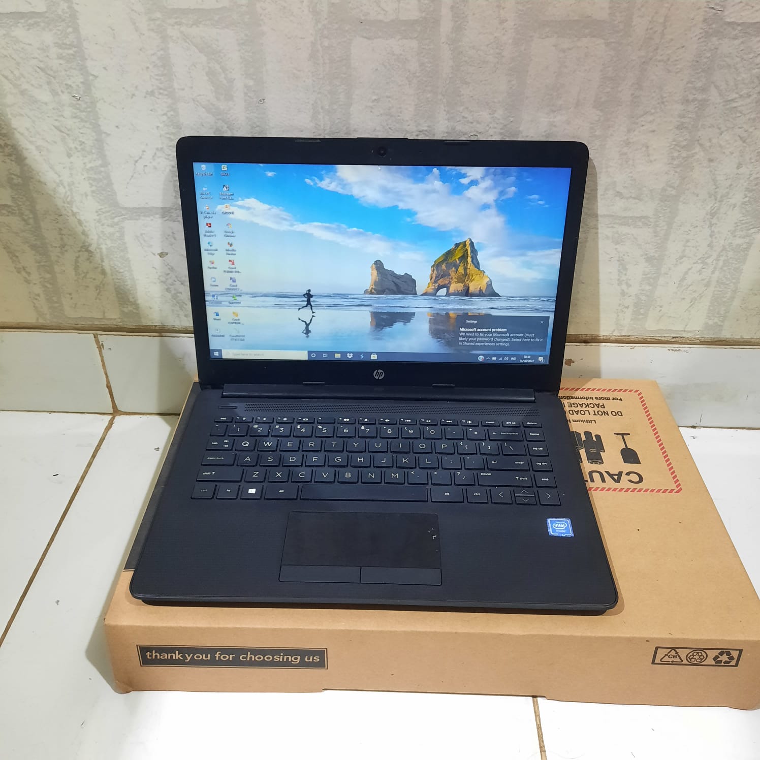 harga laptop hp intel celeron n4000