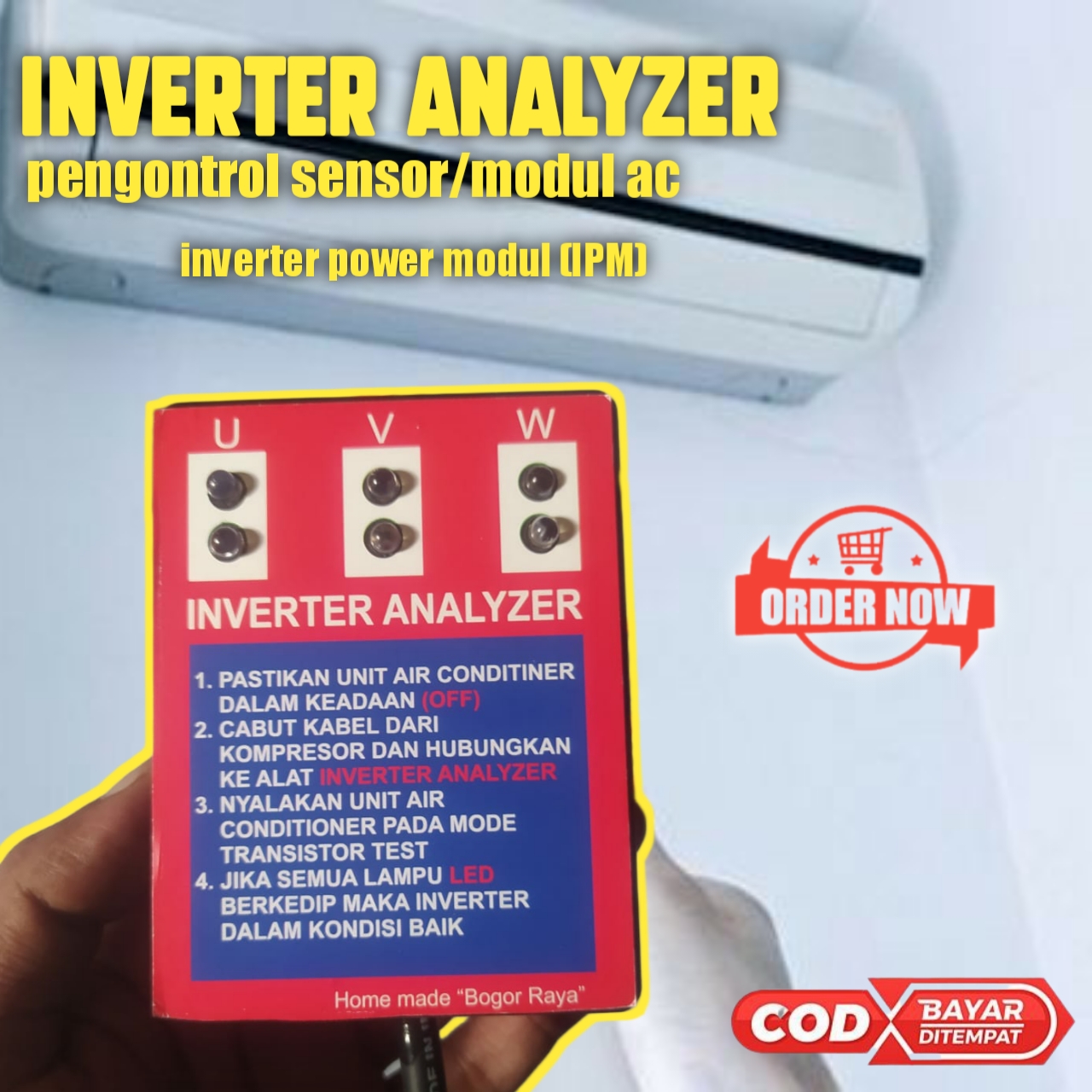 INVERTER ANALYZER alat cek inverter power modul ac inverter dan kulkas