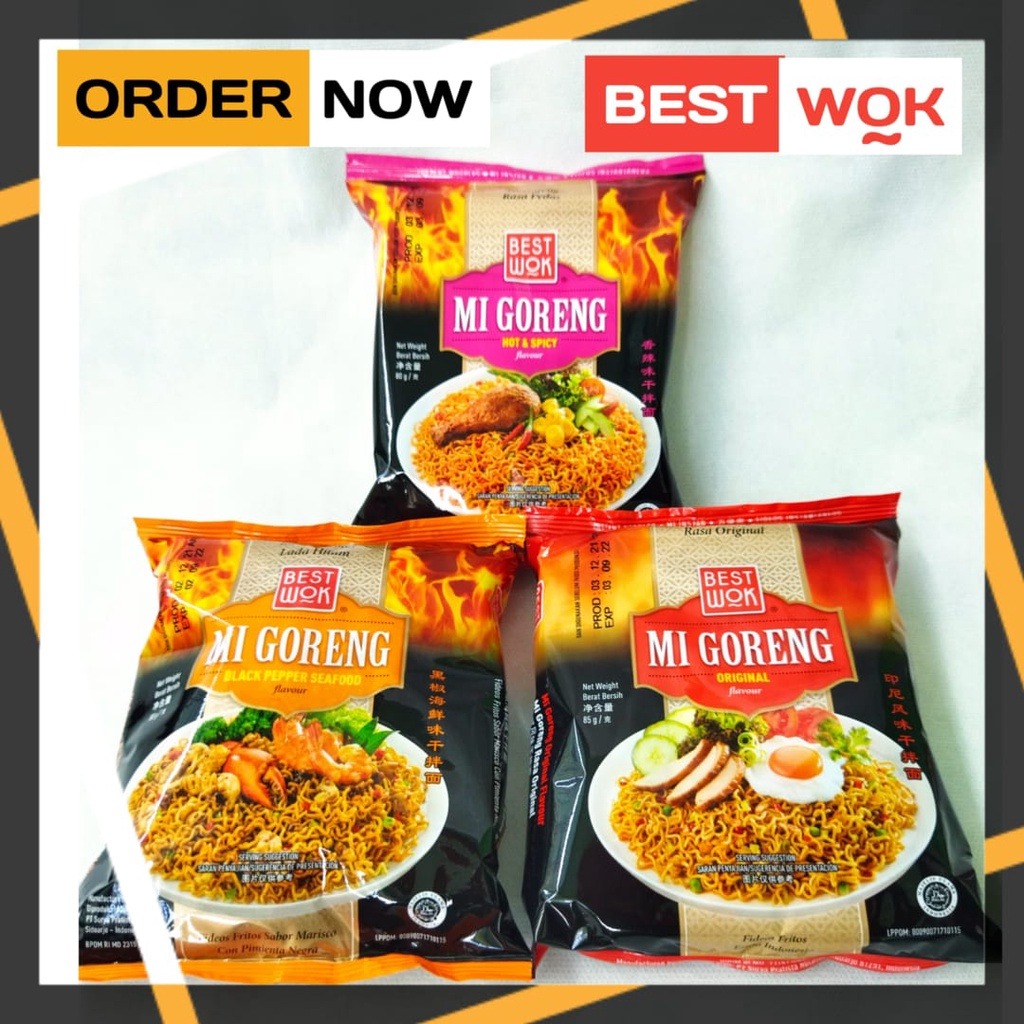 TERLARIS Mie Goreng Best Wok 3 Varian 1 Dus (Reseller Resmi) Lazada