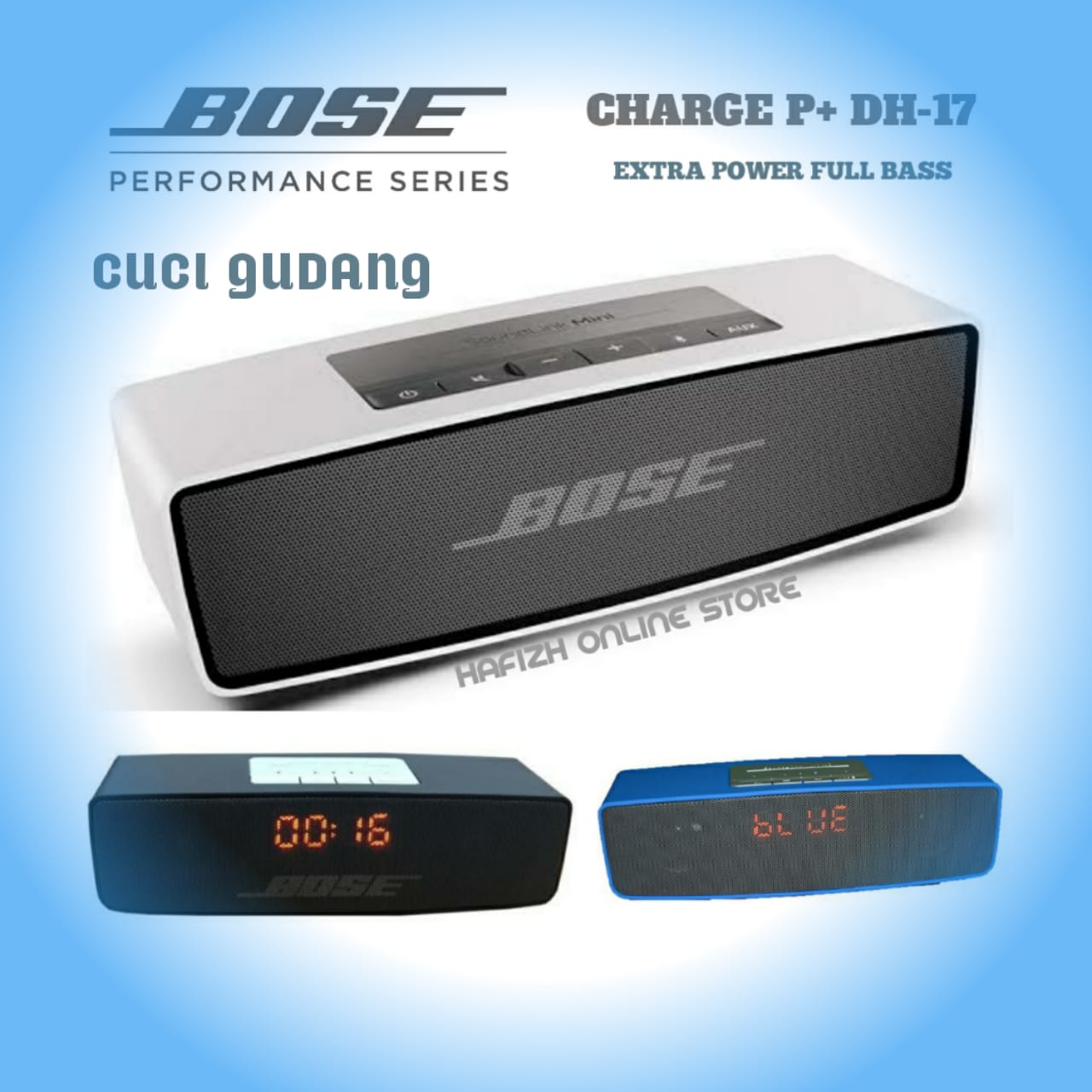 Speaker Bluetooth Murah BOSE LED CHARGE 