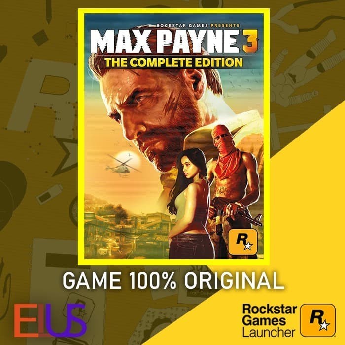 Max Payne 3 Complete Edition Original Rockstar Games Launcher (PC) Lazada Indonesia