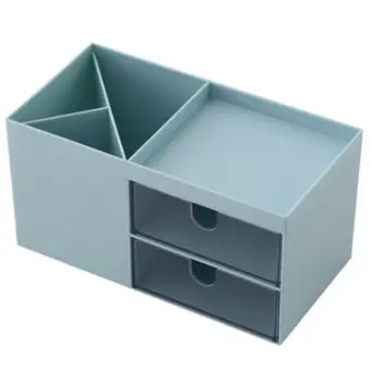 Nordic Style Multifunctional Plastic Pen Holder Desk Organizer