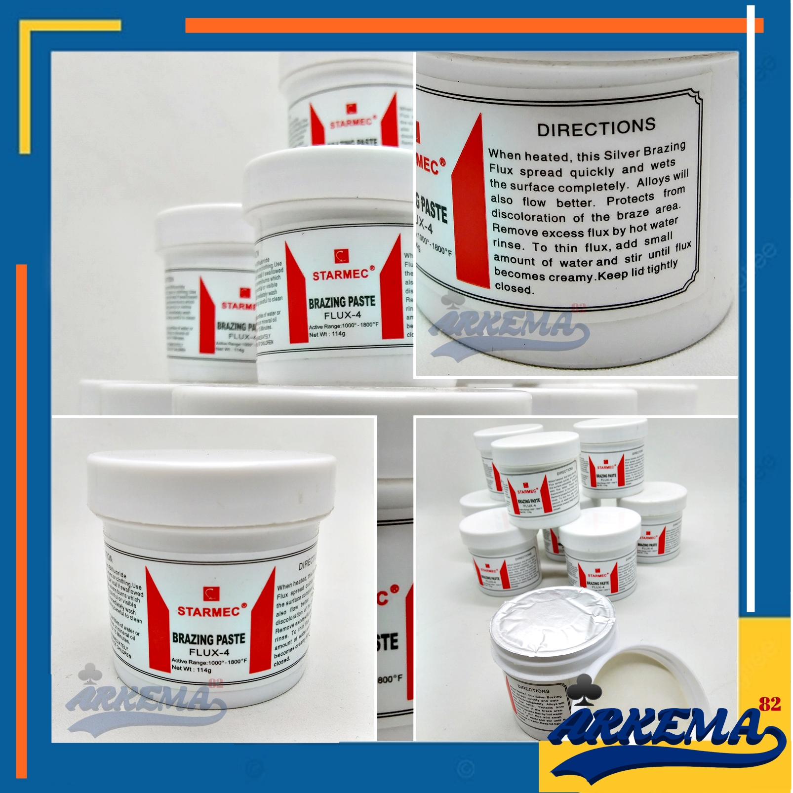BRAZING PASTE BORAK PASTE BORAX BRAZING PASTE FLUX4 CAMPURAN LAS PERAK Lazada Indonesia