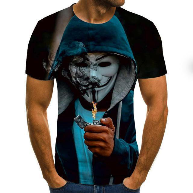 Jual T Shirt 3d Joker Terbaru - Jul 