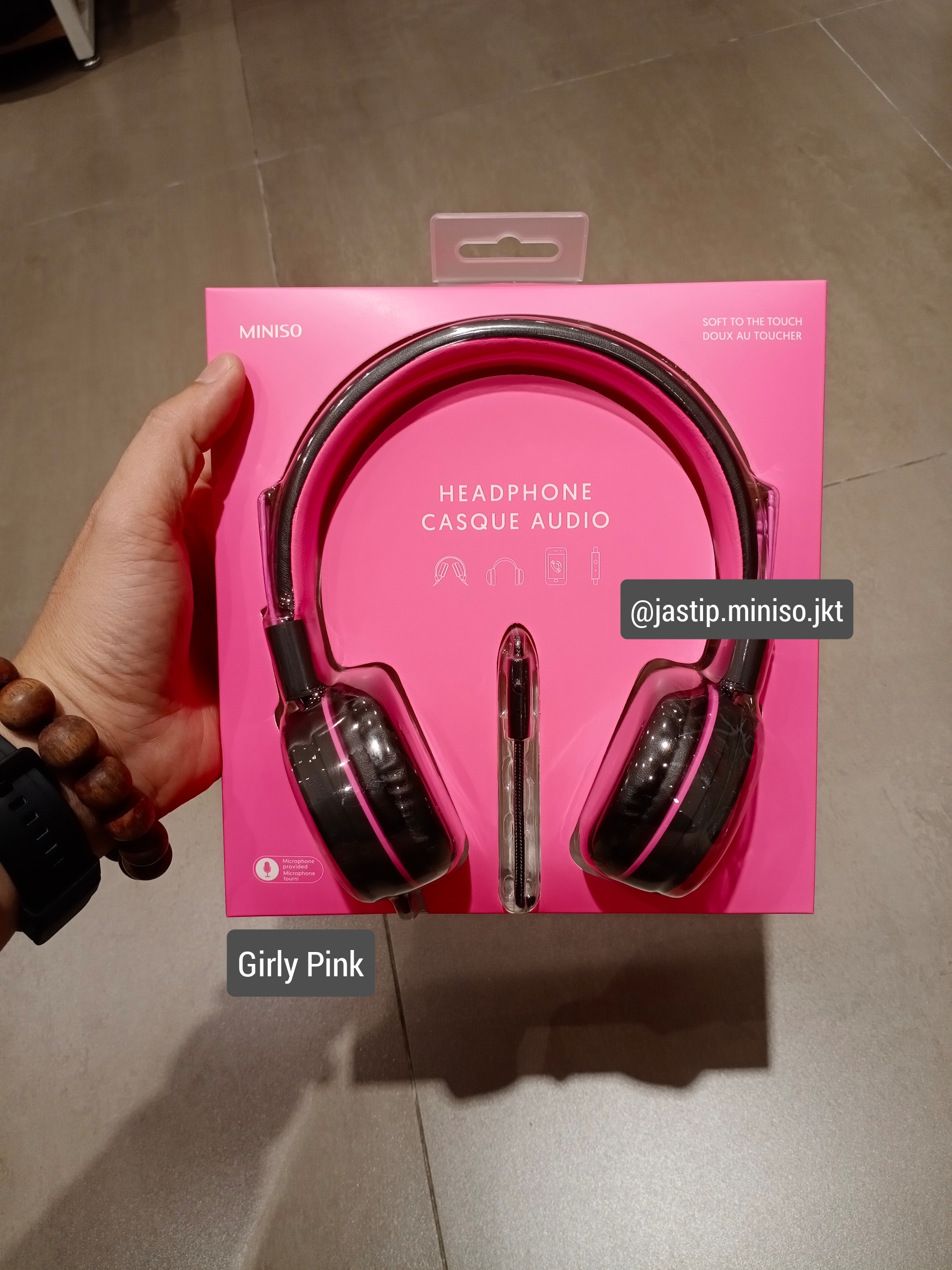 MINISO 🆕 HEADPHONE CLASSIC (Bisa utk telpon) Headphone Untuk