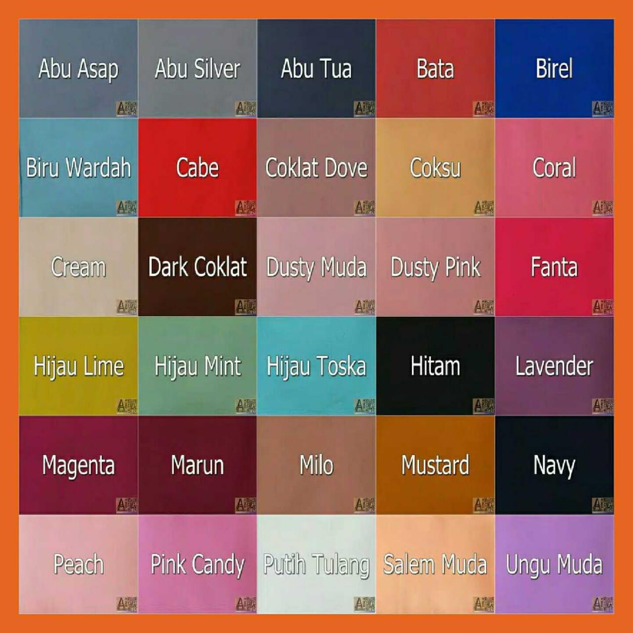  Warna Kerudung Pashmina Diamond Model Jilbab