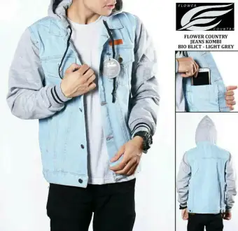 jaket jeans motor