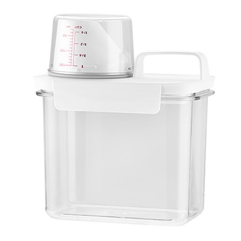Airtight Laundry Detergent Powder Storage Box Washing Powder Container